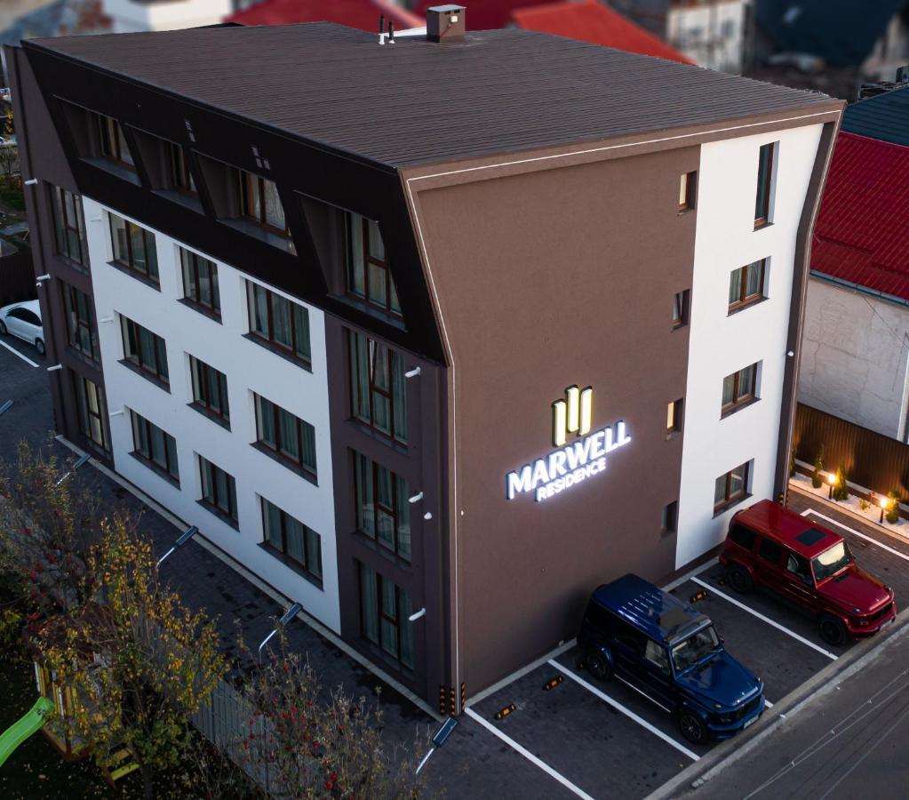 Deluxe Aparthotel Marwell Residence 苏恰瓦 外观 照片